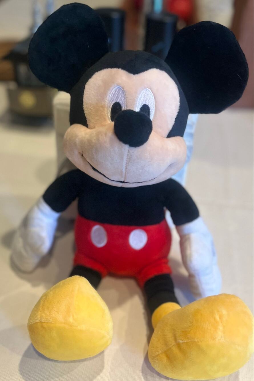 Disney Baby Mickey Mouse Plush 15" - Excellent Condition